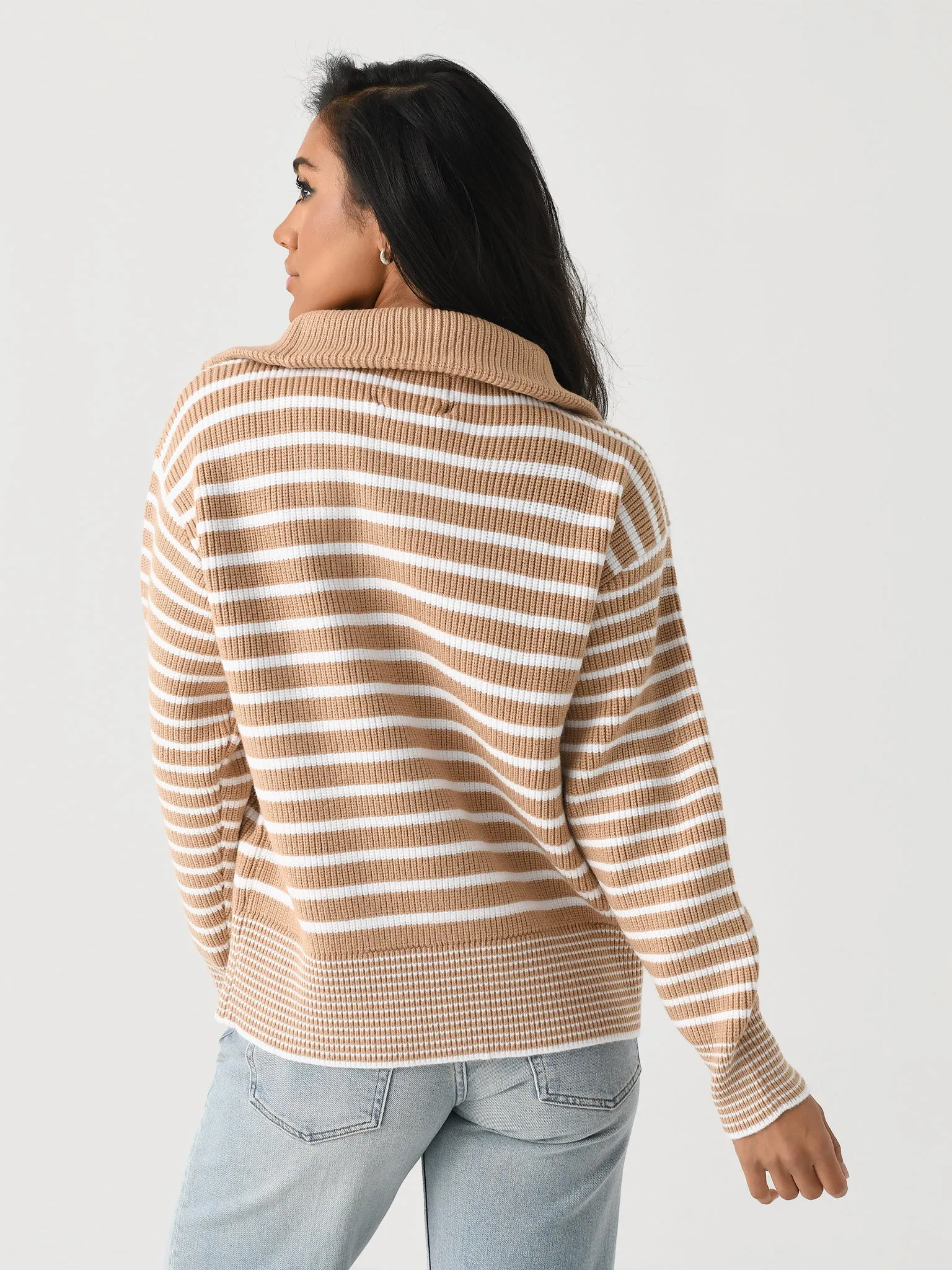 Addison Bay Women's Griffin Quarter-Zip Sweater