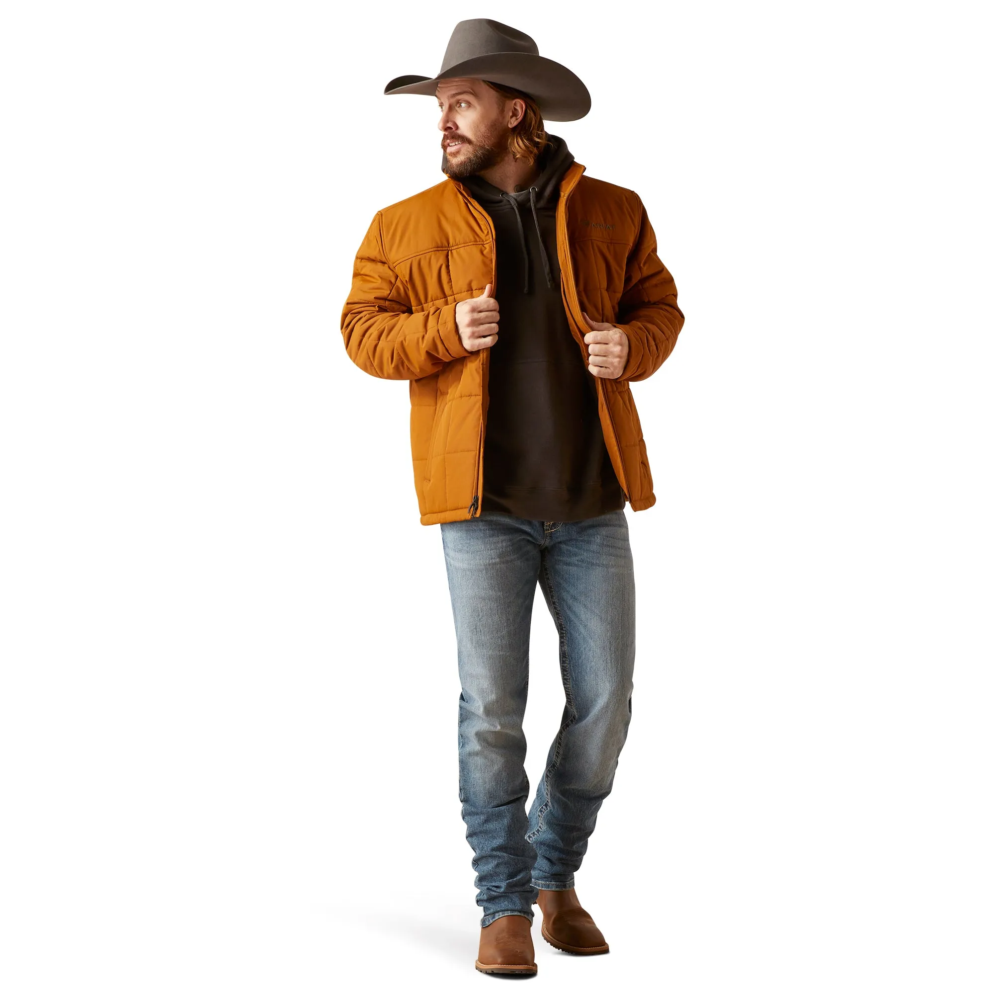 Ariat Men's Crius Insulated Chestnut Brown Jacket 10046667