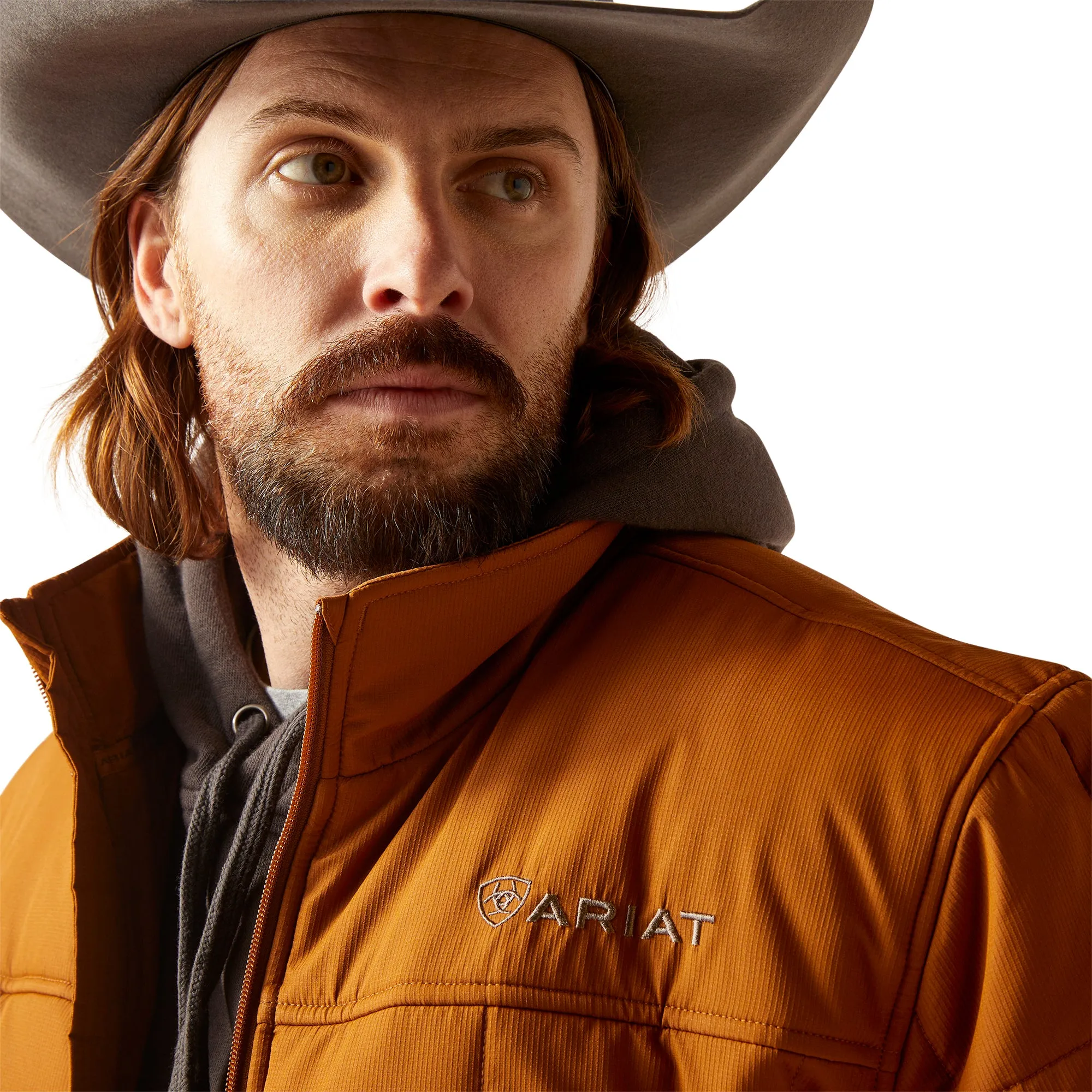 Ariat Men's Crius Insulated Chestnut Brown Jacket 10046667