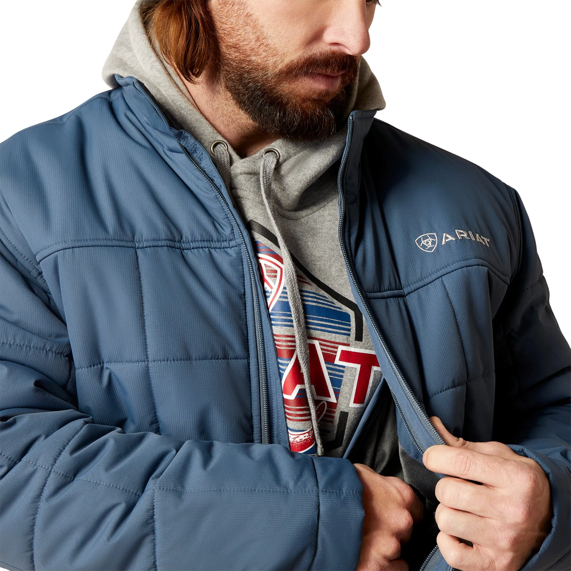 Ariat Men's Crius Insulated Steely Jacket 10046666