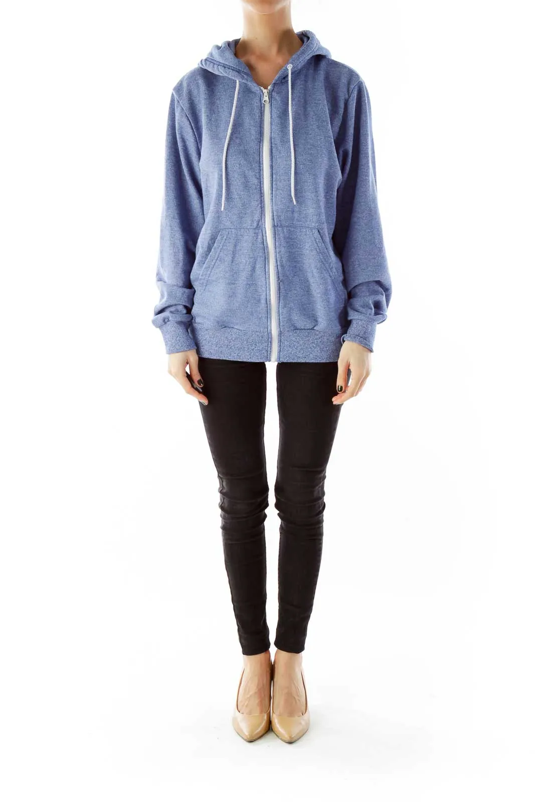 Blue Zippered Jacket