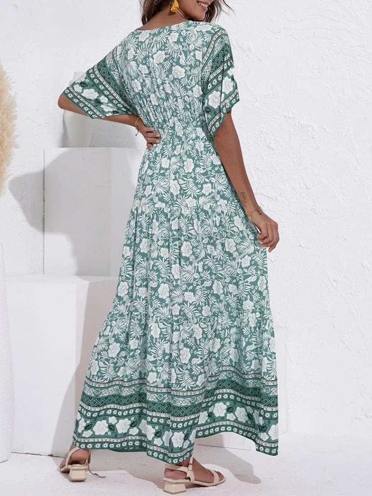 Boho Chic Nature Inspired Dress