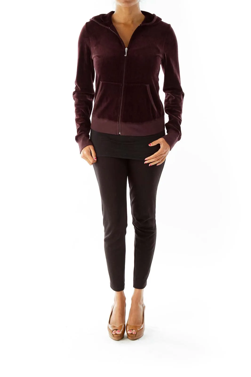 Brown Velvet Jacket