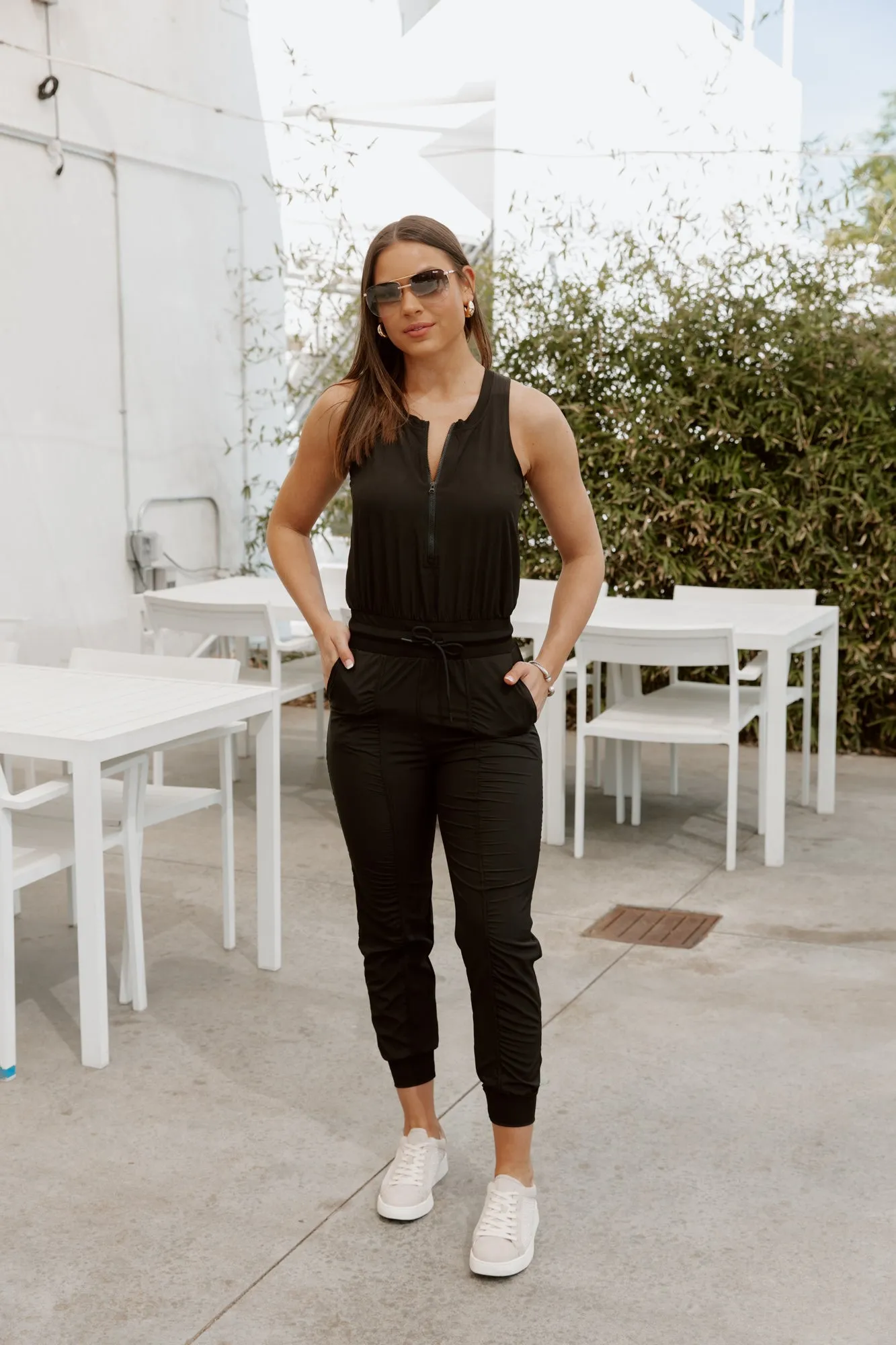 CASUALLY CHIC JUMPSUIT IN BLACK