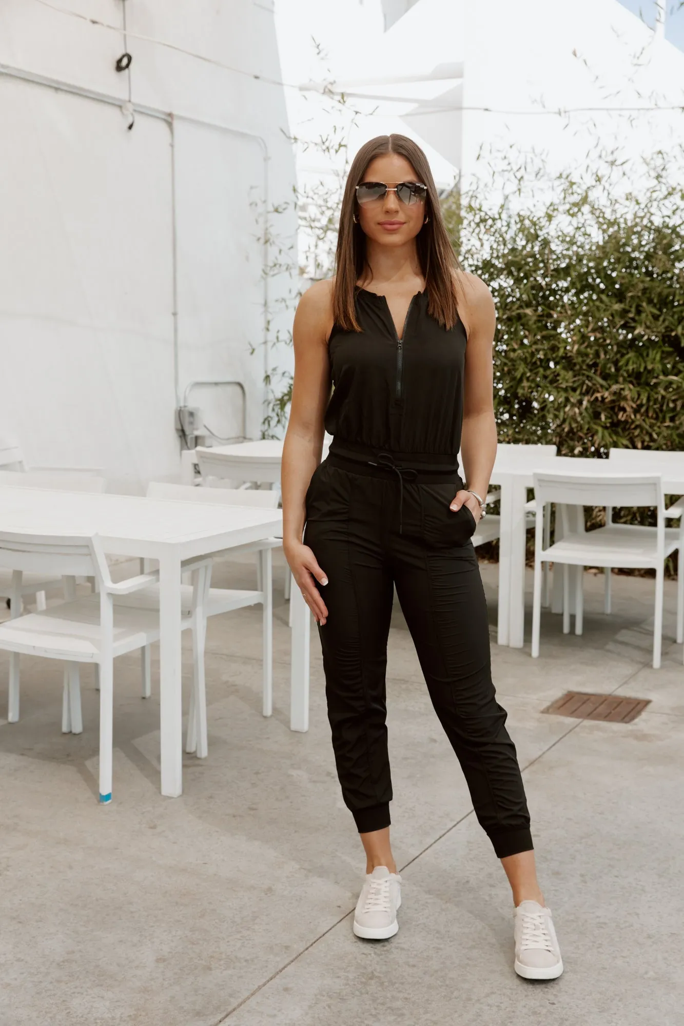 CASUALLY CHIC JUMPSUIT IN BLACK