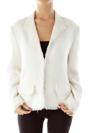 Cream Tweed Jacket