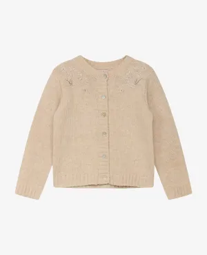 FAISANNM WOOL MIX BABY CARDIGAN