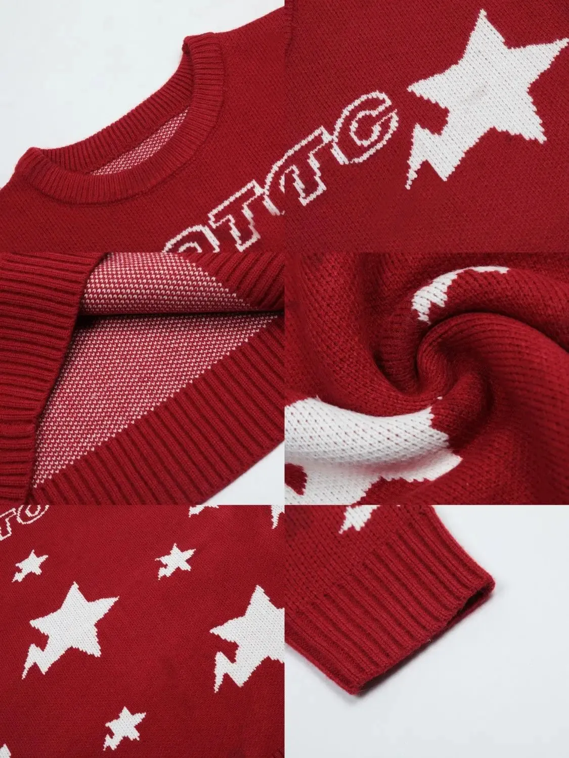 Flytonn-New Year Red Christmas Sweaters Women's Thickened Autumn Winter Popular Atmosphere Relaxed Long Top Pullover