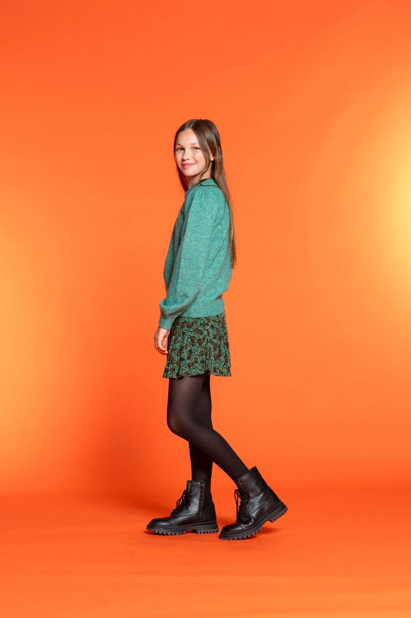 Geisha Pullover soft balloon sleeve