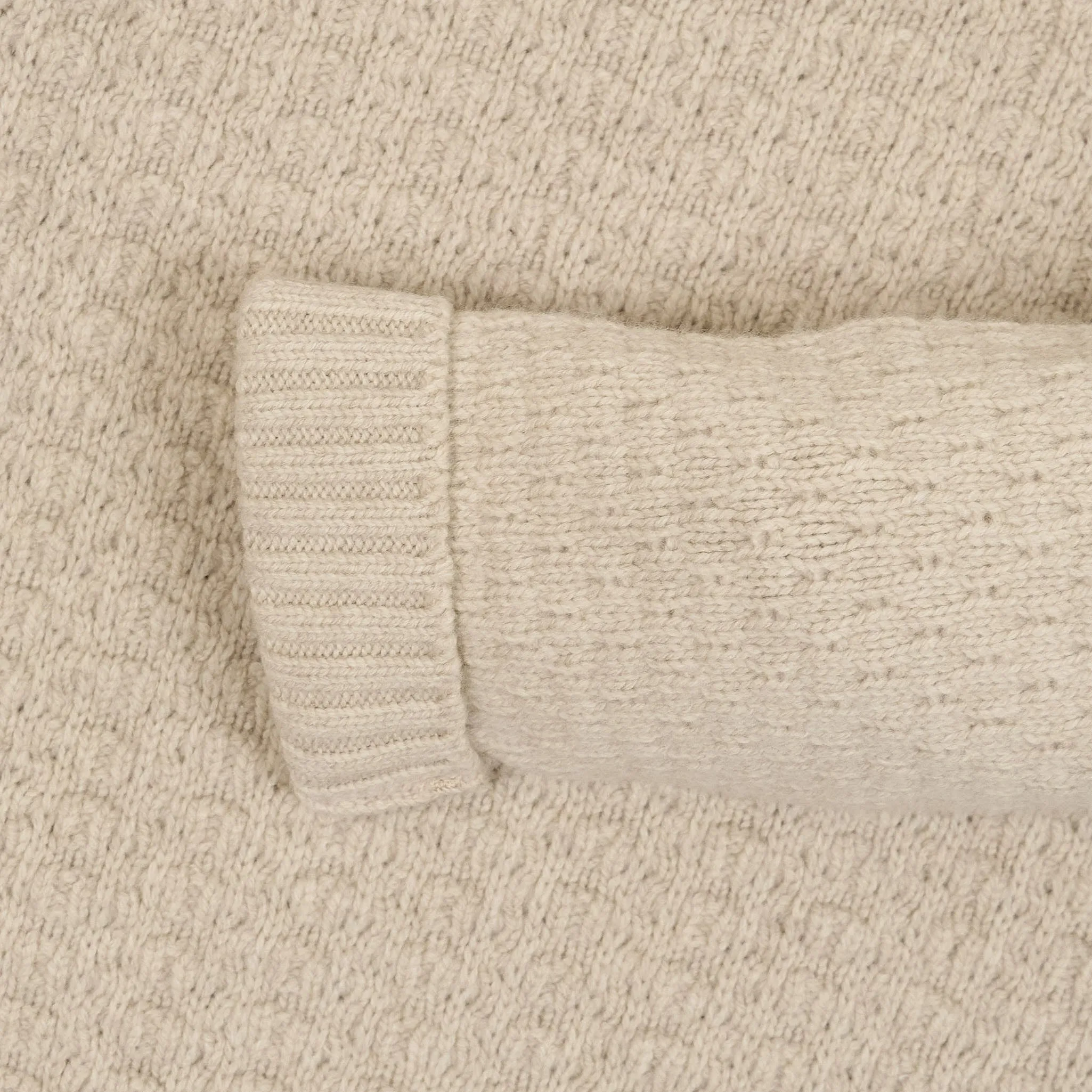 Inis Meáin Stand-up Crew Neck Wool Jumper