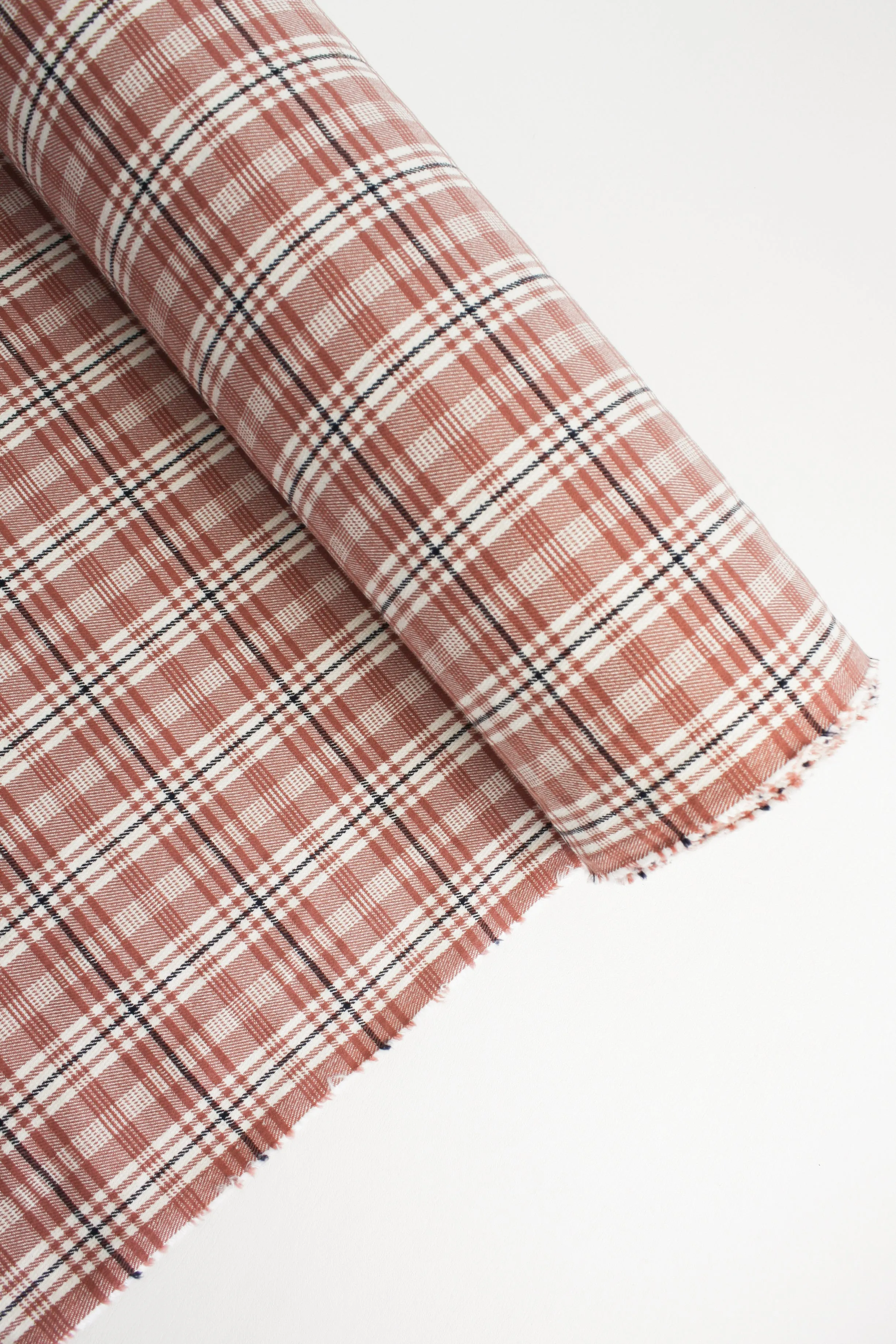 Livia - High Stretch Wool Suiting | French Rose