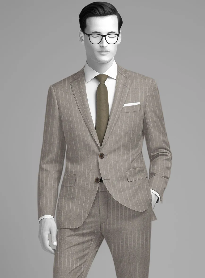 Napolean Como Bar Brown Wool Jacket
