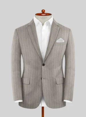Napolean Como Bar Brown Wool Jacket