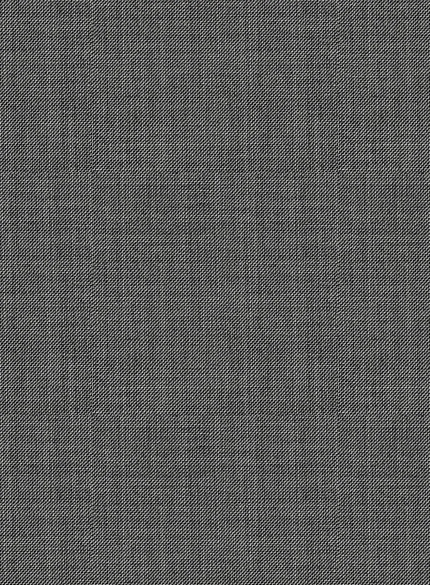 Napolean Sharkskin Gray Wool Tuxedo Jacket