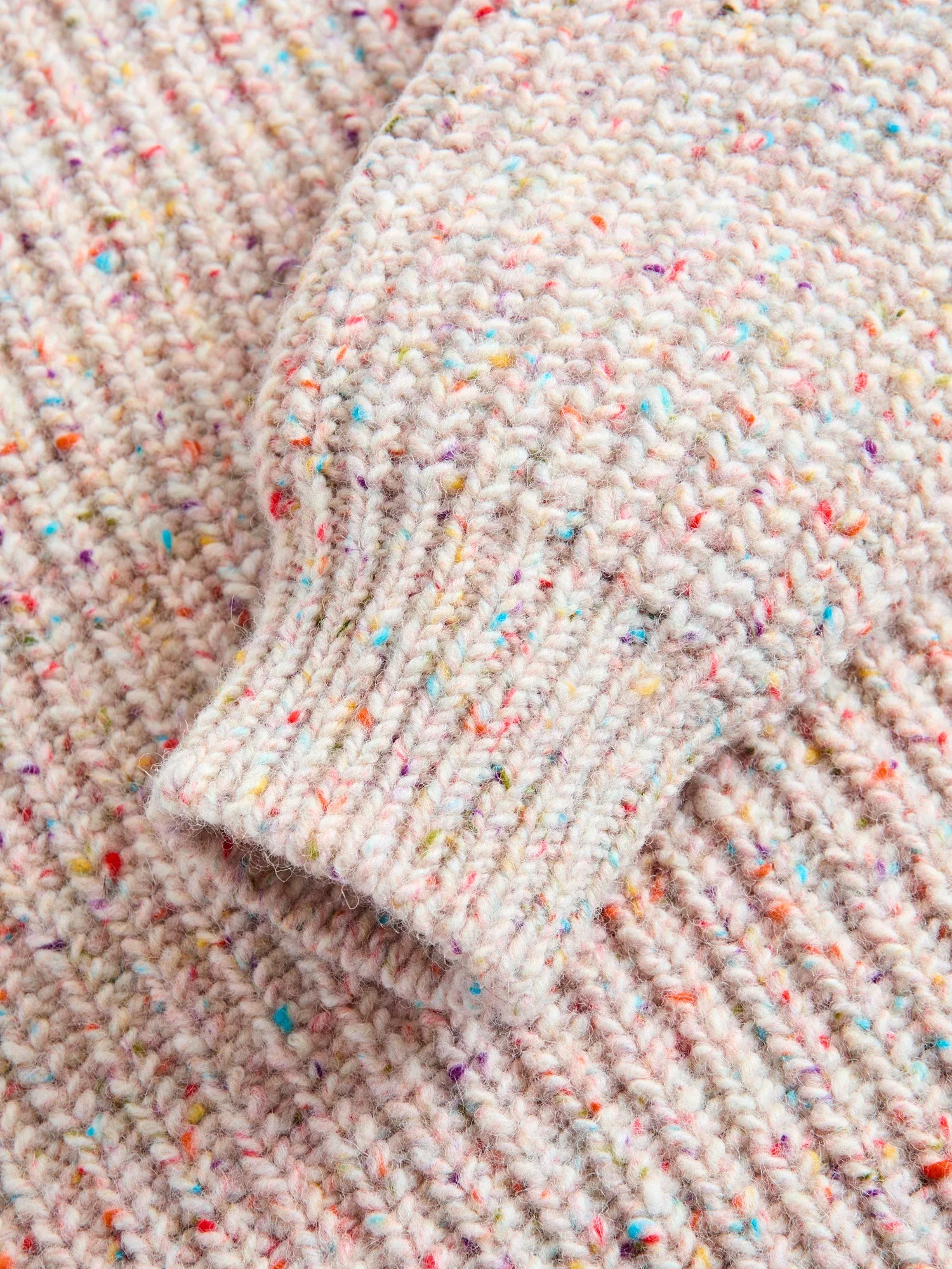 "Taste Of The Future" Wool Knit Sweater in Intergalactic