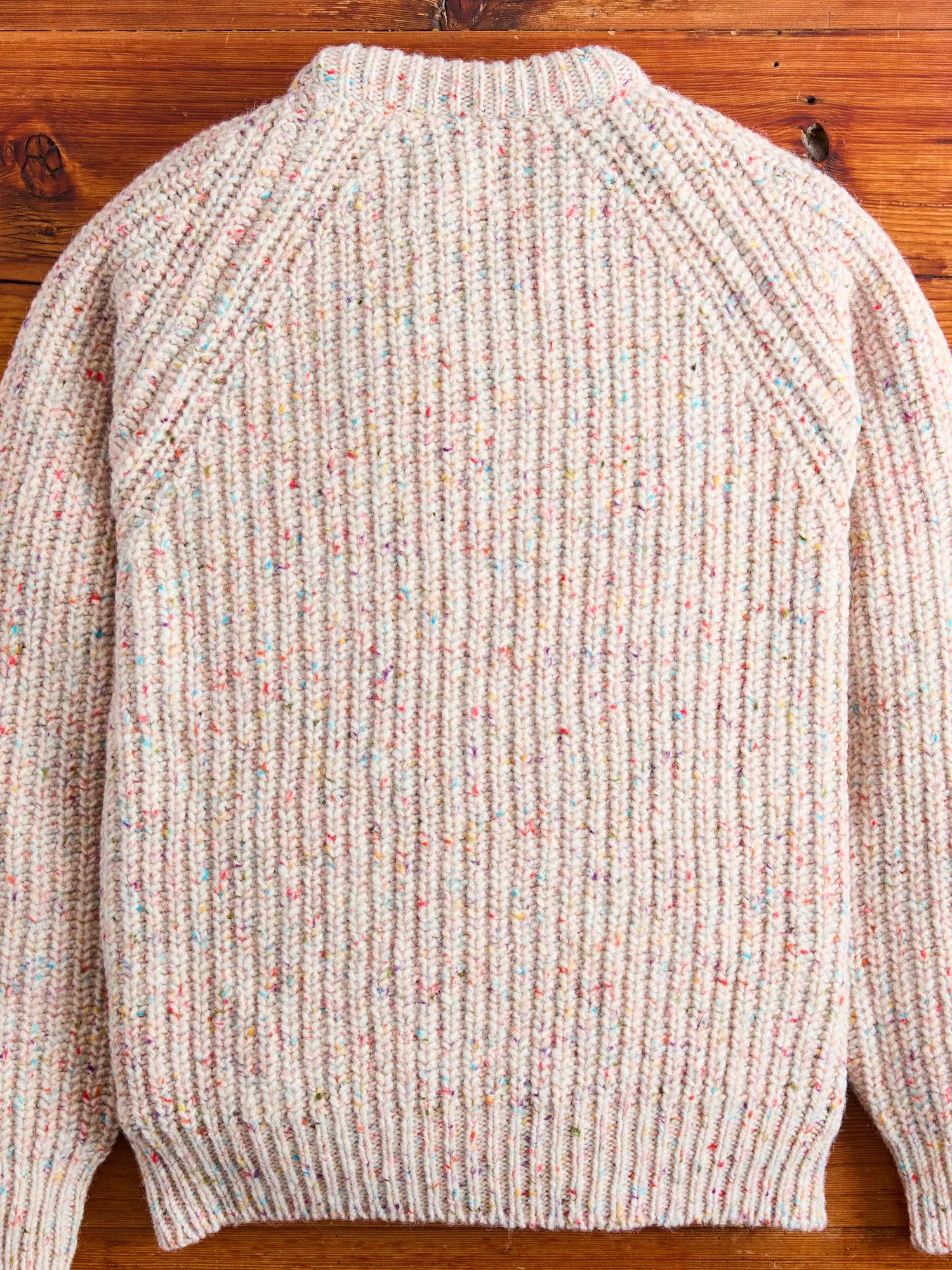 "Taste Of The Future" Wool Knit Sweater in Intergalactic