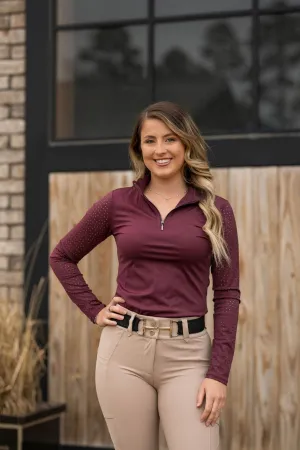 Scalloped Shirt | Long Sleeve