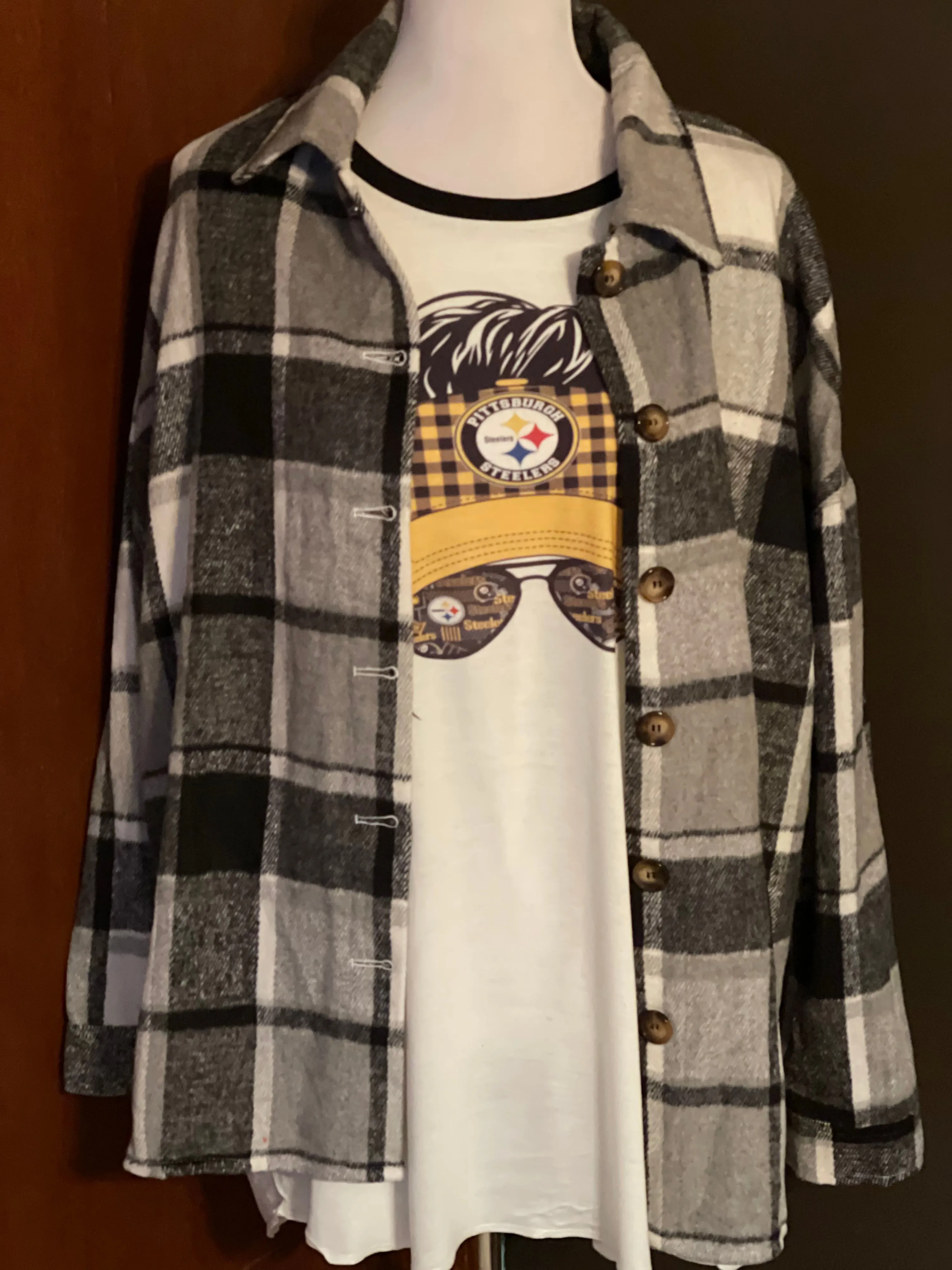 STEELERS JERSEY TOPS