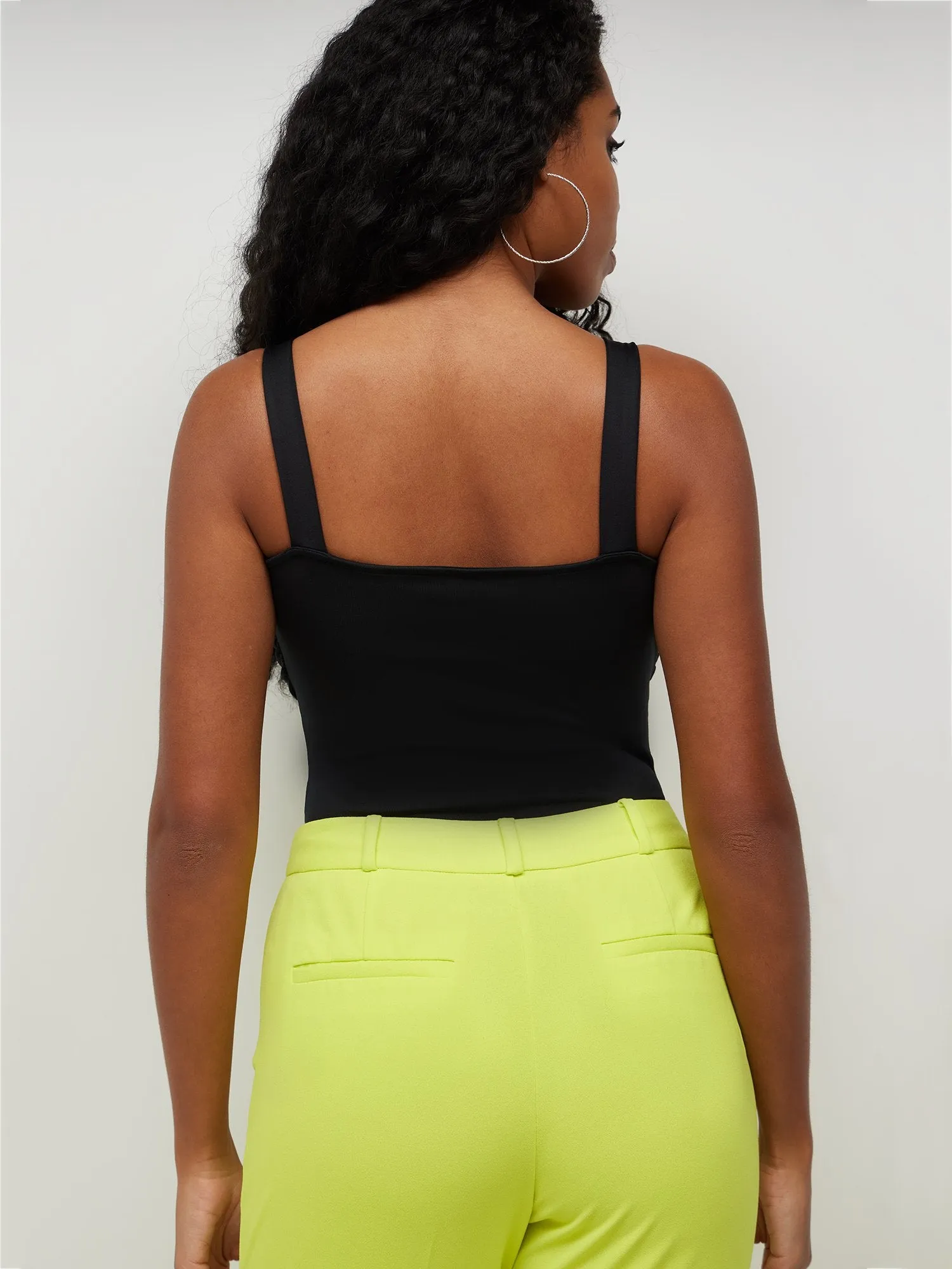 Sweetheart-Neck Bodysuit - Contour Knits