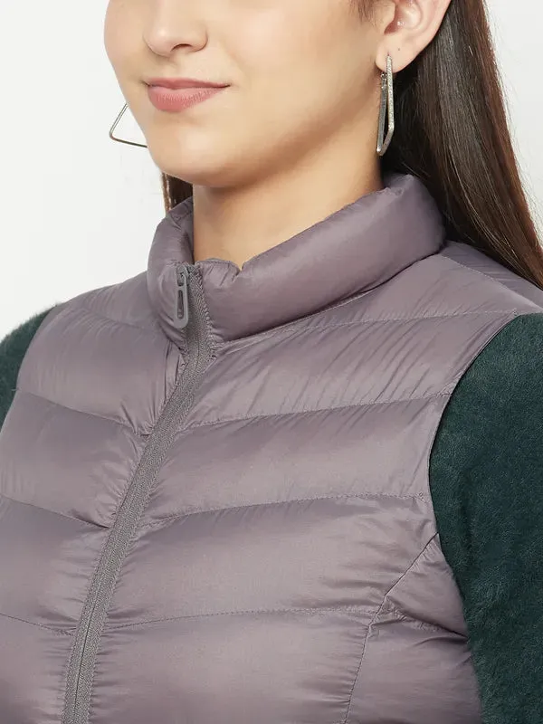 Women Charcoal Front Open Jackets