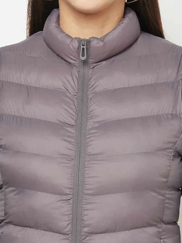 Women Charcoal Front Open Jackets